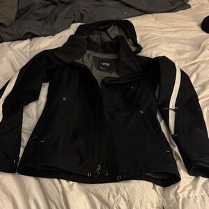 The North Face Women’s Black Hooded Windbreaker Jacket – Size XS